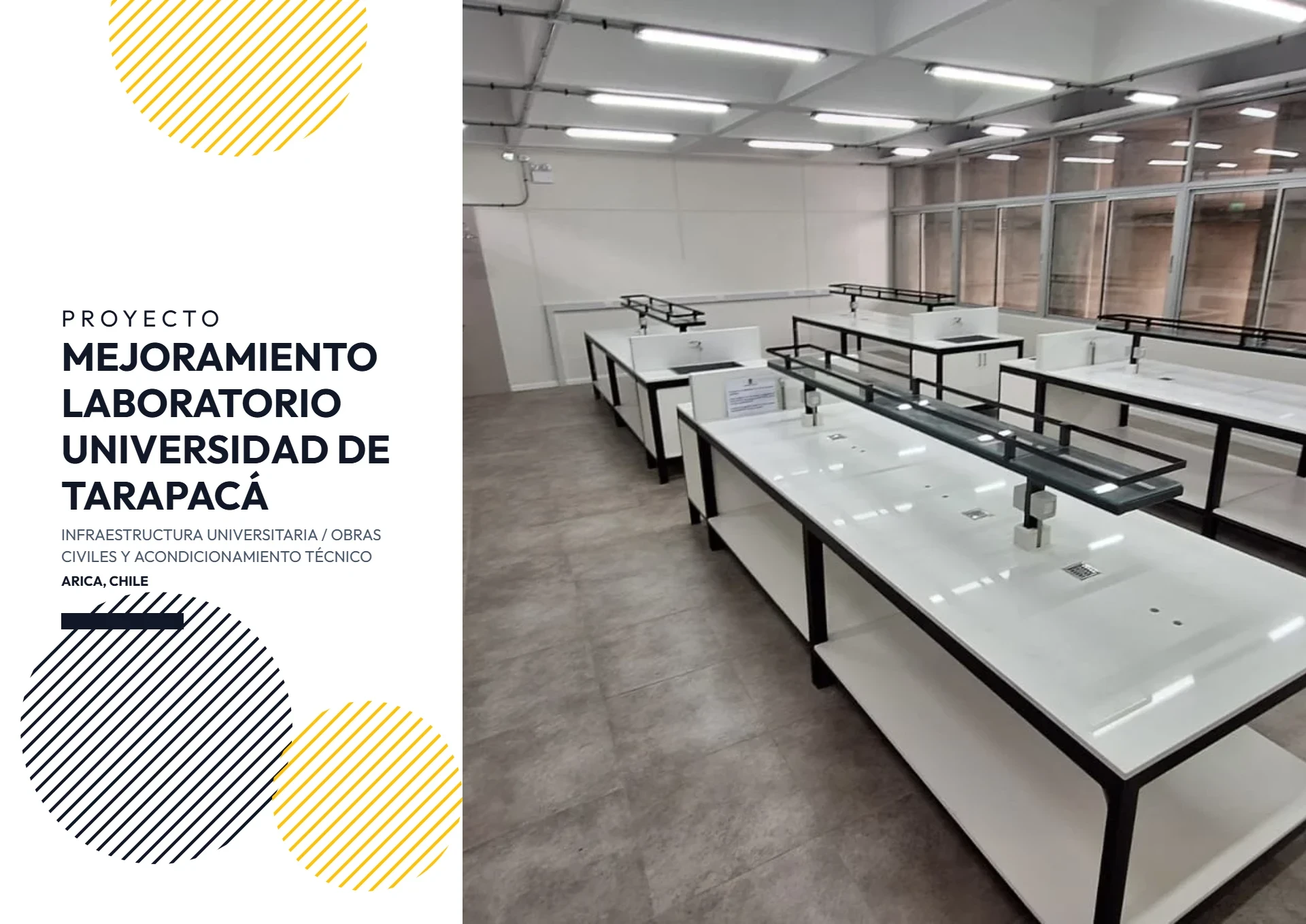 Mejoramiento Laboratorio Universidad de Tarapacá